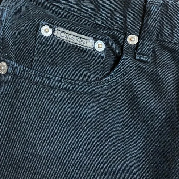 Calvin Klein Bootleg Jeans Juniors Unisex Size 1 - Picture 7 of 10